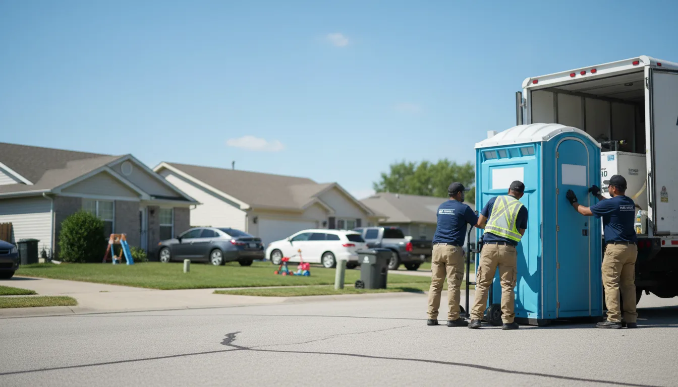 Standard Porta Potty Rentals in West Milton, OH near me